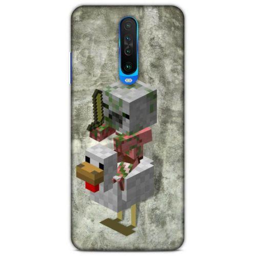 Lopard Xiaomi Poco X2 Uyumlu Kılıf PiXel (43) Thin Fit Kılıf Tavuk MC