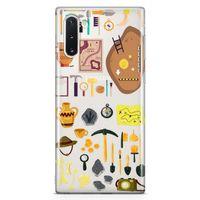 Samsung Galaxy Note 10 Kılıf Arkeolog Malzemeleri Arka Kapak Koruma Desenli Full Koruyucu
