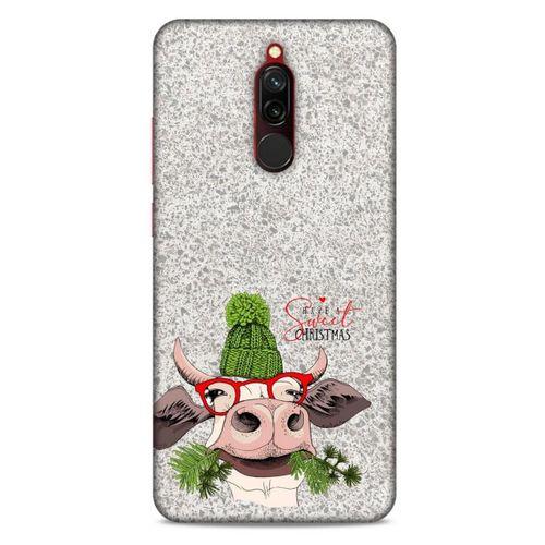 Animax Bereli İnek Xiaomi Redmi 8 Kılıf Desenli Silikon