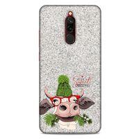 Animax Bereli İnek Xiaomi Redmi 8 Kılıf Desenli Silikon