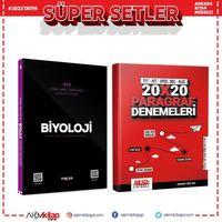 Marka TYT Biyoloji Soru ve AKM Paragraf Deneme Seti 2 Kitap