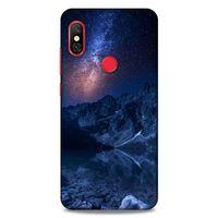 Lopard Xiaomi Mi A2 Lite Uyumlu Kılıf Gece'S (18) Telefon Kılıfları Lacivert