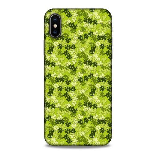 Kamuflaj 50 Apple iPhone X Kılıf Silikon Kapak