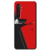 Xiaomi Mi Note 10 Lite Kılıf HD Desen Baskılı Arka Kapak - Avengers Tower