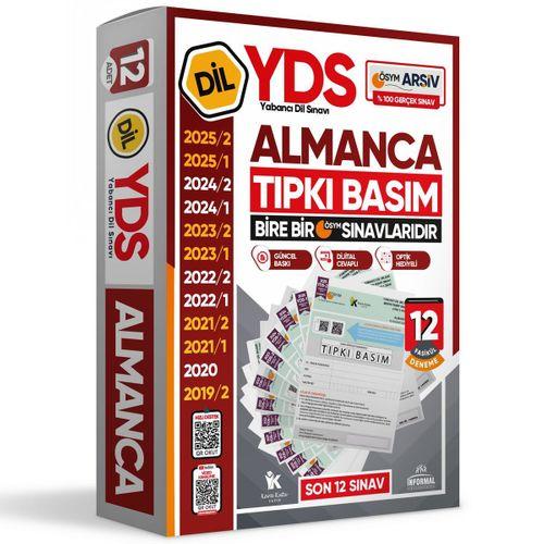 2026 YDS Almanca ÖSYM Tıpkı Basım Çıkmış Soru Deneme Paketi 12li Fasikül SETİ
