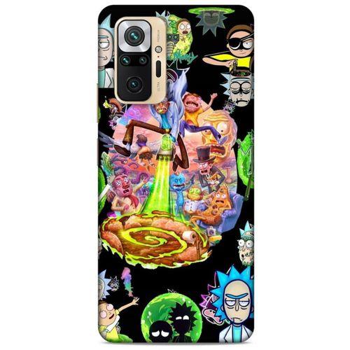Xiaomi Redmi Note 10 Pro Uyumlu Kılıf Rick And Morty (39) Liquid Crystal Kılıf Shadow Council