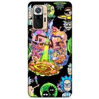 Xiaomi Redmi Note 10 Pro Uyumlu Kılıf Rick And Morty (39) Liquid Crystal Kılıf Shadow Council