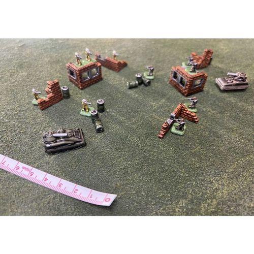 Denizens 8mm Cep Savaş Oyunu Büyük Bina No4 (Bu ürün Sadece Plastik parçadır - Almadan Önce Soru Sorabilirsiniz)