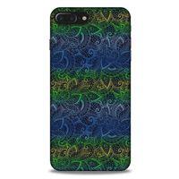 Apple Iphone 8 Plus Kılıf Desenli Özel Seri Tüyler (44) Tough Armor Kılıf