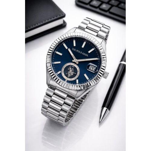 U.S.Polo Assn Çelik Kasa Ve Kordon 2 Yıl Garantili 3 Atm Suya Dayanıklı Erkek Kol Saati E.PA1148-02