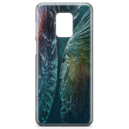 Xiaomi Redmi Note 9 Pro Kılıf Cam Kırıkları Arka Kapak Koruma Desenli Full Koruyucu