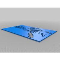 Aztek Savaşçı Şablonu (Bu ürün Sadece Plastik parçadır - Almadan Önce Soru Sorabilirsiniz)