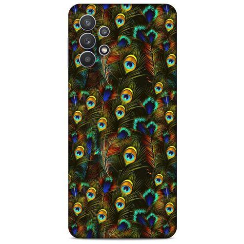 Lopard Samsung Galaxy A32 Uyumlu Kılıf Tüyler (11) Tam Koruma