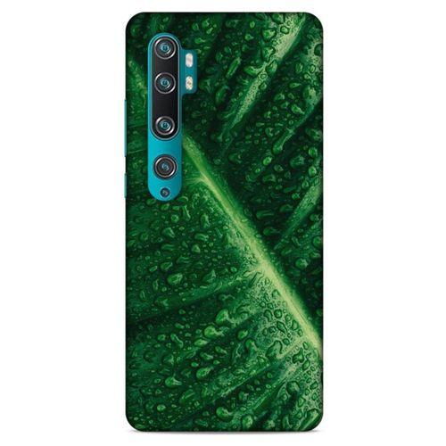 Lopard Xiaomi Mi Note 10 Pro Uyumlu Kılıf Bahar (31) TPU Kılıf Nemli Yaprak