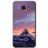 Potkal Hediye Fabrikası Samsung Galaxy C7 Kılıf HD Desen Baskılı Arka Kapak - Zirve