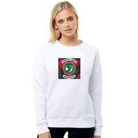 Southside Serpents Baskılı Beyaz Kadın Sweatshirt