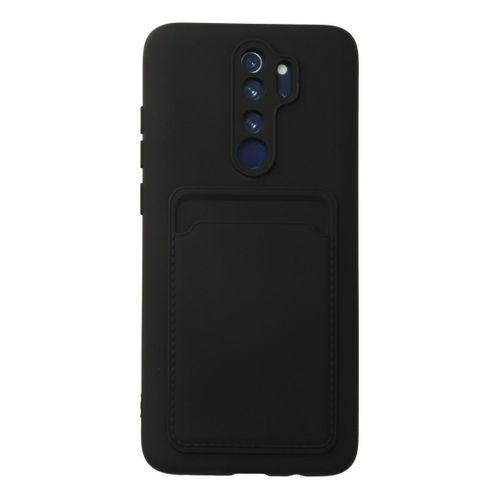 Newface Xiaomi Redmi Note 8 Pro Kılıf Kelvin Kartvizitli Silikon - Siyah