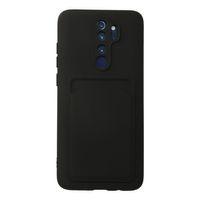 Newface Xiaomi Redmi Note 8 Pro Kılıf Kelvin Kartvizitli Silikon - Siyah
