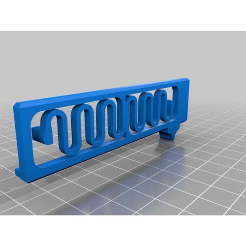 3D baskı zayıflatılmış yay test modeli (Bu ürün Sadece Plastik parçadır - Almadan Önce Soru Sorabilirsiniz)