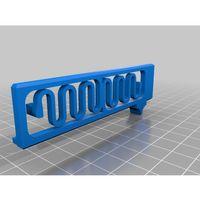 3D baskı zayıflatılmış yay test modeli (Bu ürün Sadece Plastik parçadır - Almadan Önce Soru Sorabilirsiniz)