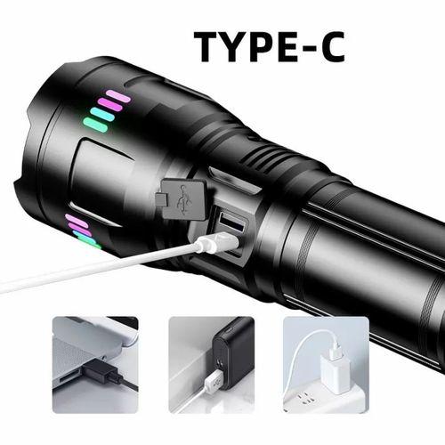 Bedotech Bd-g01 30w Tg Led Alüminyum Alaşımlı Zoomlu Type-c Şarjlı El Feneri
