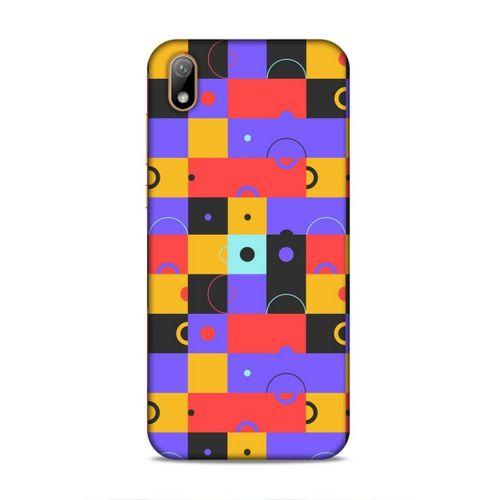 Huawei Y5 2019 Uyumlu Kılıf Insomnia (37) Silicone Cover Mor Sarı