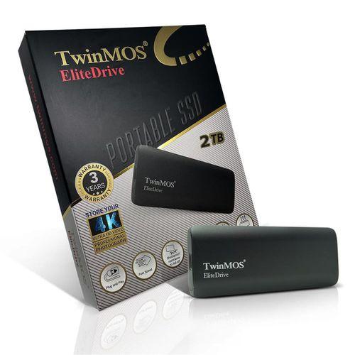 Twinmos 2tb Taşınabilir External Ssd Usb 3.2-type-c (dark Grey) Harici Ssd  (pssd2tbmedb)