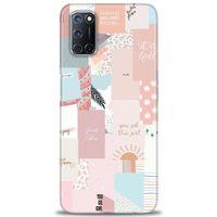 Oppo A72 Kılıf HD Baskılı Kılıf - Girl + Tam Ekran Koruyucu
