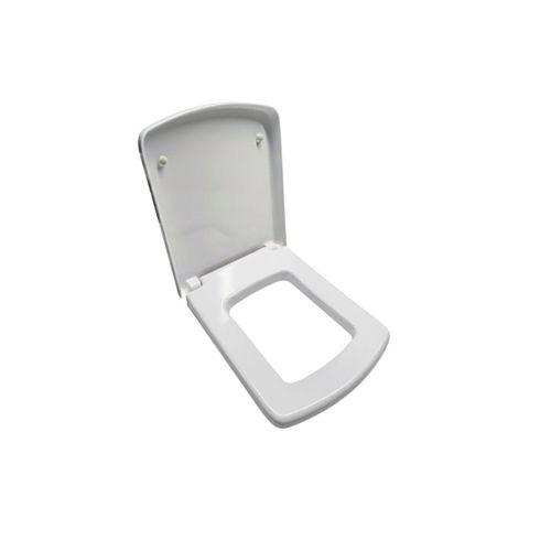 Kare Slim Klozet Kapağı Sessiz Kapanma Dayanıklı Tasarım