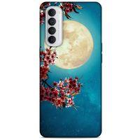 Lopard Oppo Reno 4 Pro Uyumlu Kılıf Bahar (48) Bumper Kılıf Ayışığı