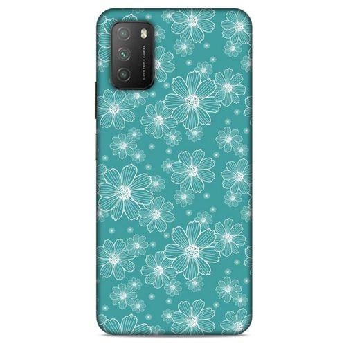 Lopard Xiaomi Poco M3 Uyumlu Kılıf Botanix (70) Koruyucu Kılıf