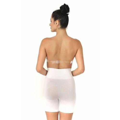 Beyaz Emay 2017 Düşük Bel Double Pantalon Korse