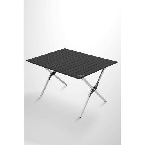 Box&Box Alüminyum, Katlanabilir Kamp ve Piknik Masası, Omuz Askılı Taşıma Çantasıyla, Large, Siyah
