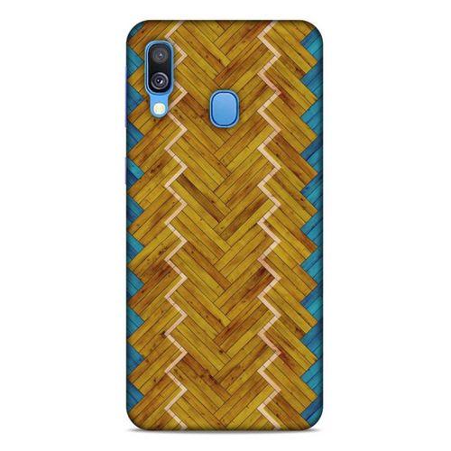 Lopard Samsung Galaxy A40 Uyumlu Kılıf Wood'X (37) Silicone Cover Baskılı