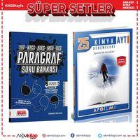 Apotemi AYT Kimya Deneme ve AKM Paragraf Soru Bankası Seti 2 Kitap
