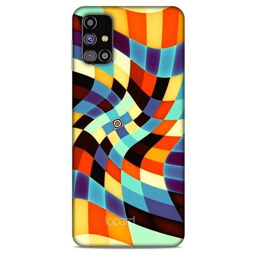 Samsung Galaxy M31s Kılıf Pastel Renkler (28) Arka Kapak Karışık Renkli