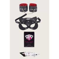 Sexy Görselli Oyun Kartı Kama Sutra Kelepçe Maske Set