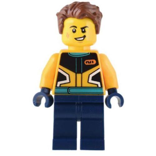 Lego Minifigür - Custom Car Garage Driver Male cty1536