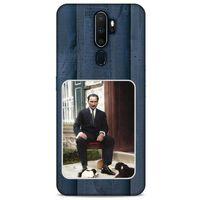 Oppo A9 2020 Kılıf Atatürk (37) Silicone Cover Laci Ahşap