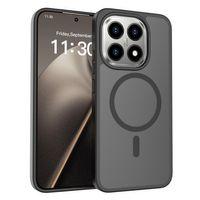 Xiaomi 15T Kılıf Sert PC Arka Yüzey Wireless Şarj Özellikli Zore Flet M-safe Kapak