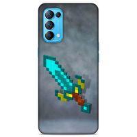 Lopard Oppo Reno 5 5G Uyumlu Kılıf PiXel (39) Liquid Crystal Kılıf Kılıç