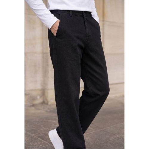 Luchino Regular Fit %100 Pamuk Gabardin Erkek Pantolon - Siyah