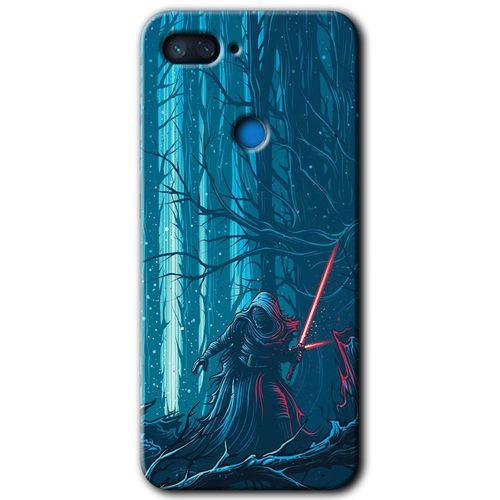 Xiaomi Mi 8 Lite Kılıf HD Desen Baskılı Arka Kapak - Jedi