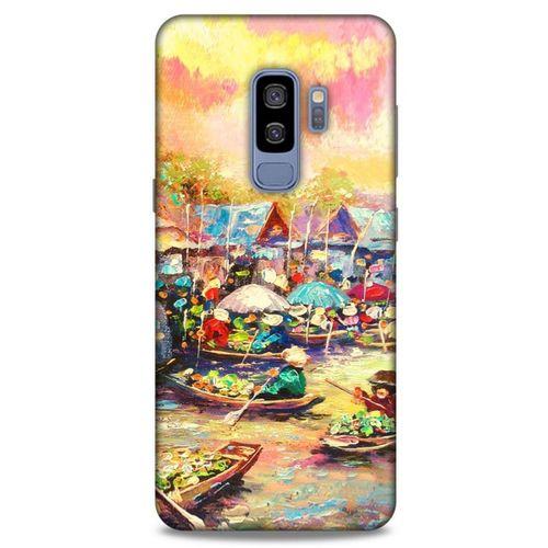 Cityx (16) Samsung Galaxy S9 Plus Kılıf Silikon Kapak Desenli