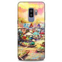 Cityx (16) Samsung Galaxy S9 Plus Kılıf Silikon Kapak Desenli