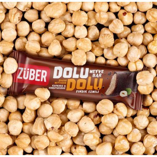 Eğitici Çocuk Züber Dolu Dolu Fındık Ezme Meyve Bar 30 Gr
