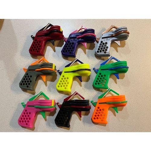 6 Atış Disk Atıcı Çerçeve Döndürülmüş (Bu ürün Sadece Plastik parçadır - Almadan Önce Soru Sorabilirsiniz)