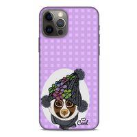 Animax Bereli Lemur Apple iPhone 12 Pro Kılıf Desenli Silikon