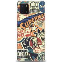 Samsung Galaxy A81 / Note 10 Lite Kılıf HD Baskılı Kılıf - Superman + Tam Ekran Koruyucu