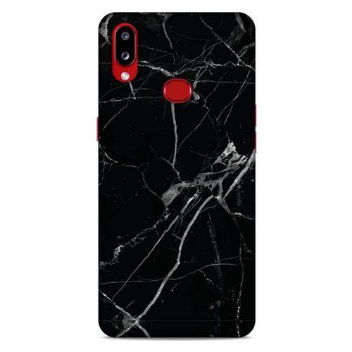 Mermer Desenli (17) Tema Tasarım Kılıf Siyah Samsung Galaxy A10s Kılıf